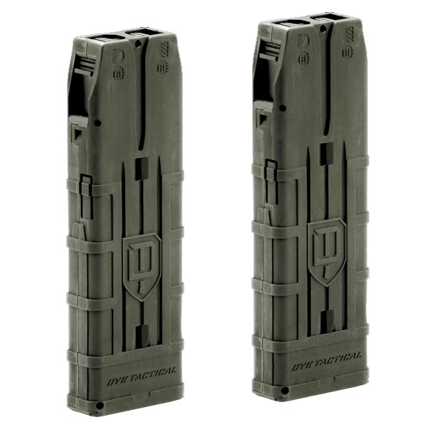 Dye Assault Matrix 20 Round Magazine Dual Pack Olive