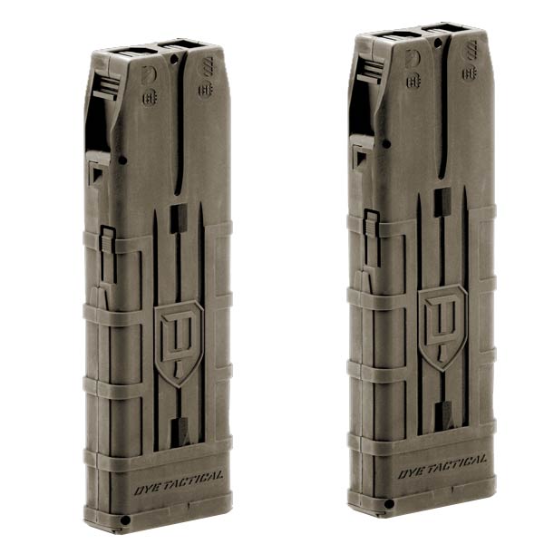 Dye Assault Matrix 20 Round Magazine Dual Pack Dark Earth