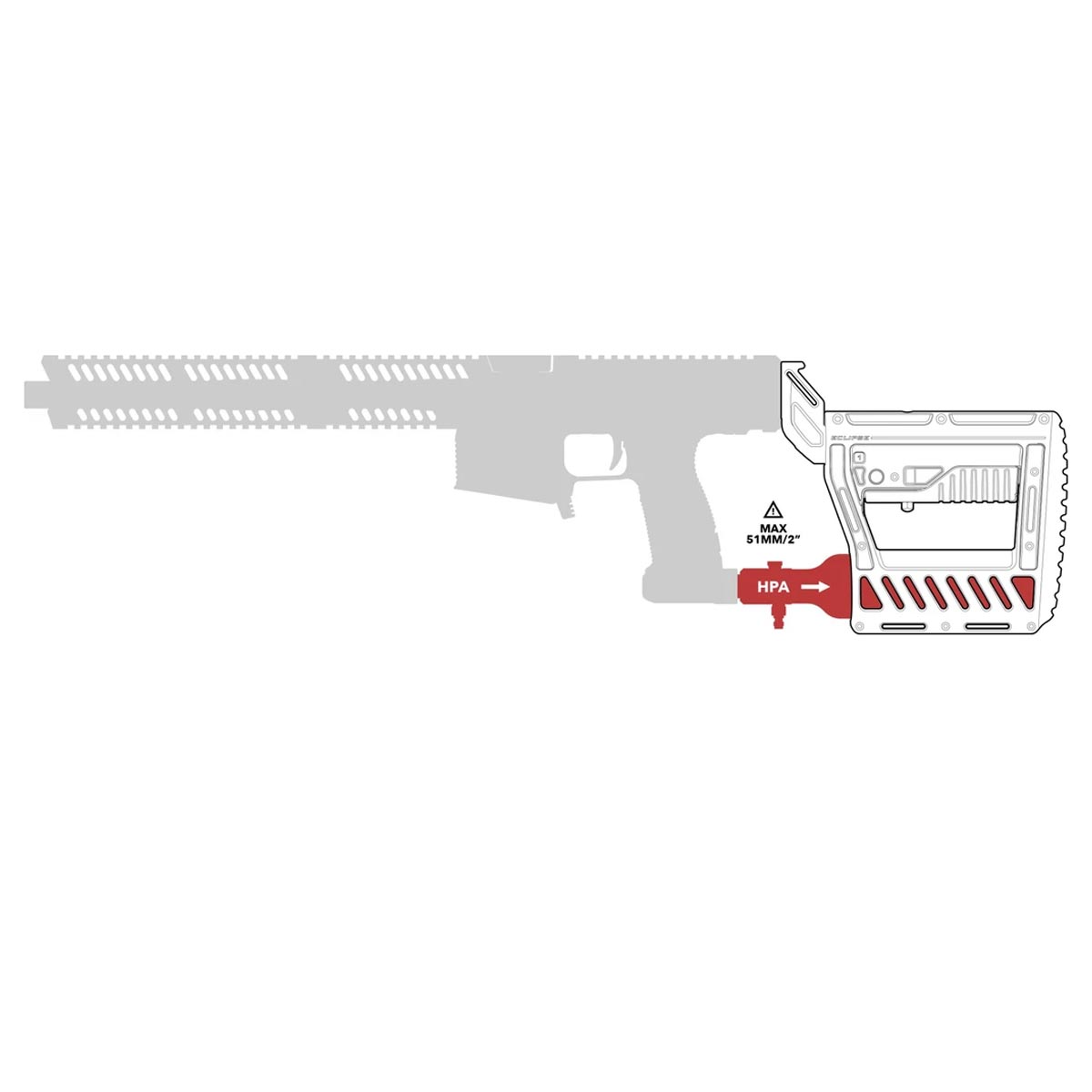 Eclipse MG100 PWR Stock Earth