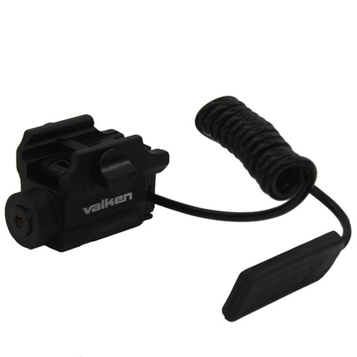 Valken Tactical Optics Green Laser Weaver Mount & Coiled Remote On/Off