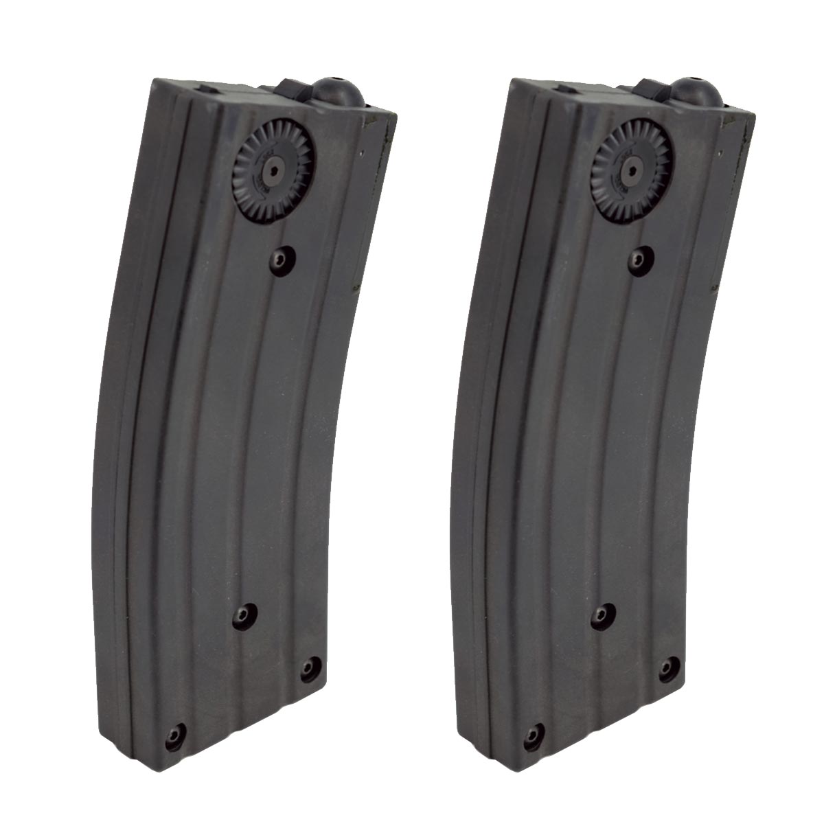 Valken Blackhawk MFG 15 Round Magazines Two Pack Black