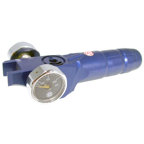 Evil Shocker LPR Low Pressure Regulator Blue Polished