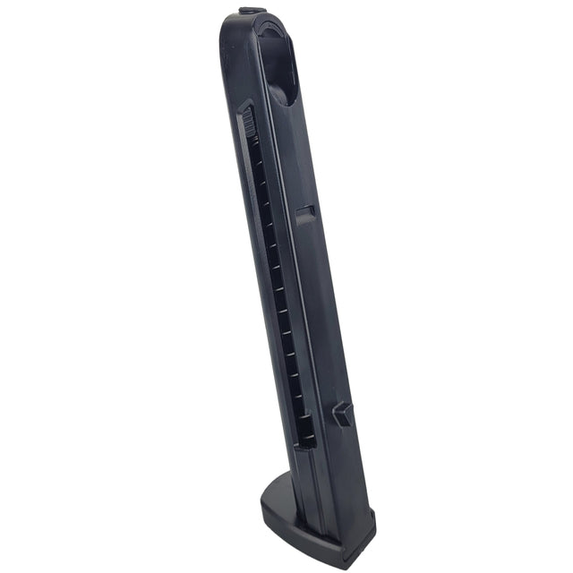 P2P Secure 68P IMPAX P68 Magazine 6 Rounds angle view of spring mechanism