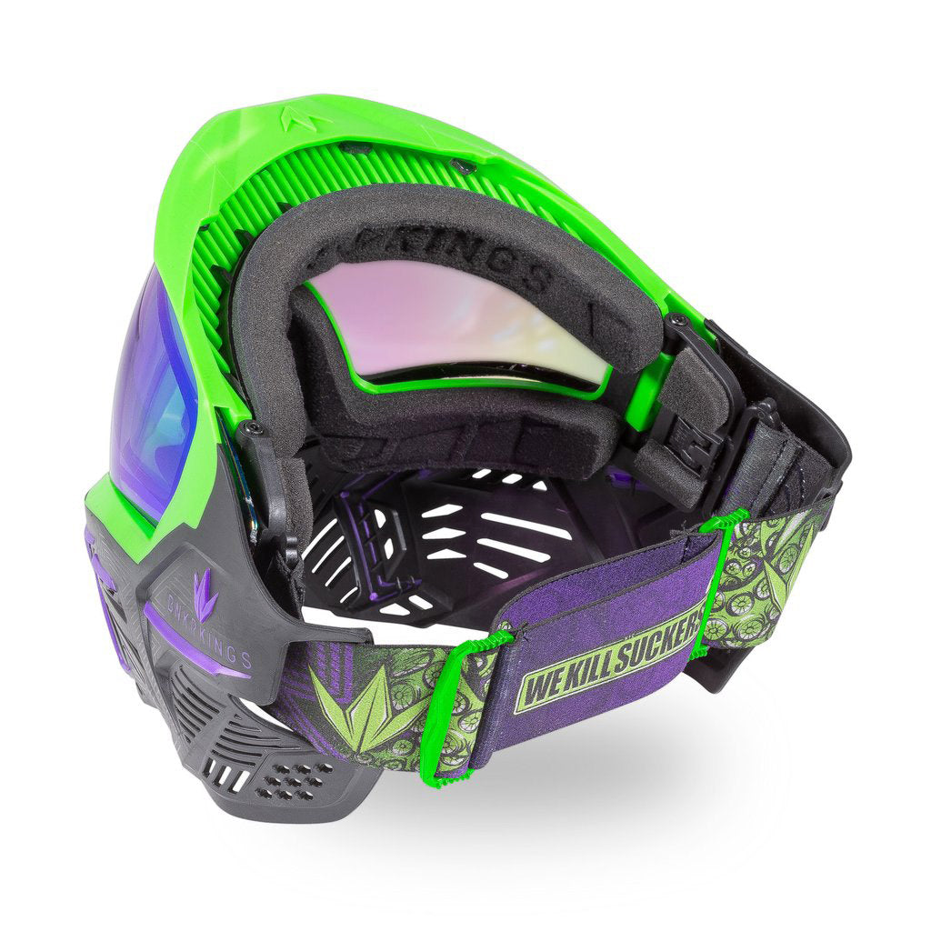 Bunker Kings CMD Thermal Paintball Goggles Sucker Tentacles