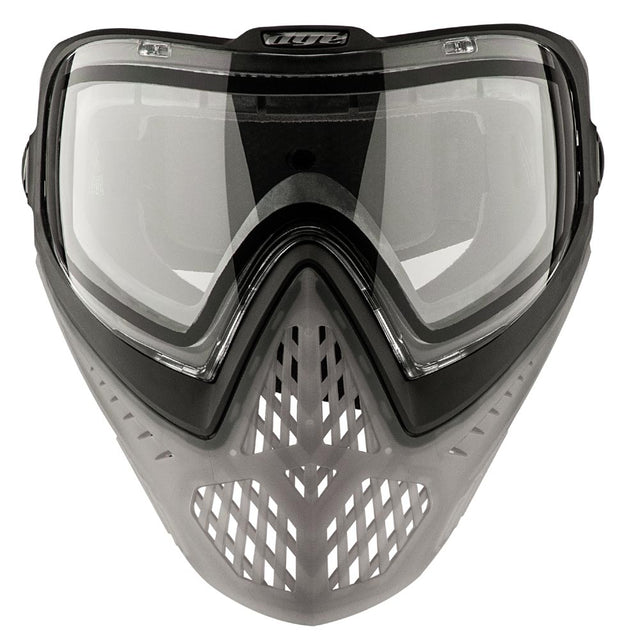 front of Dye I5 Paintball Goggles Smoked with clear lens