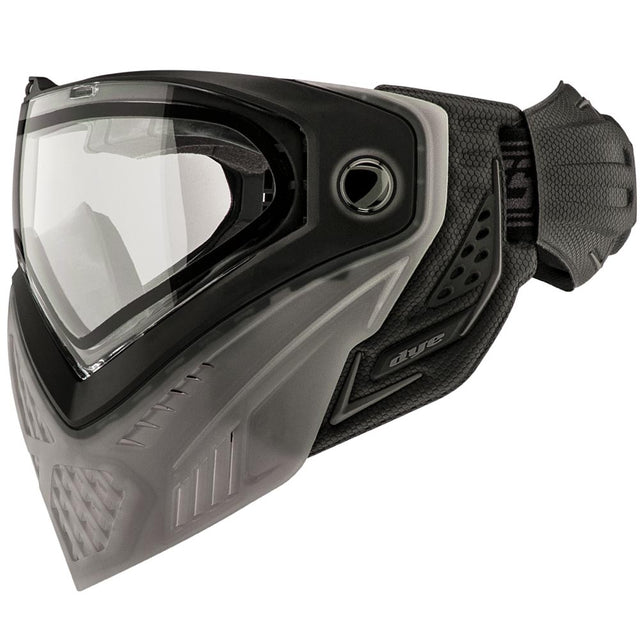 Dye I5 Paintball Goggles Smoked translucent smoke with clear lens