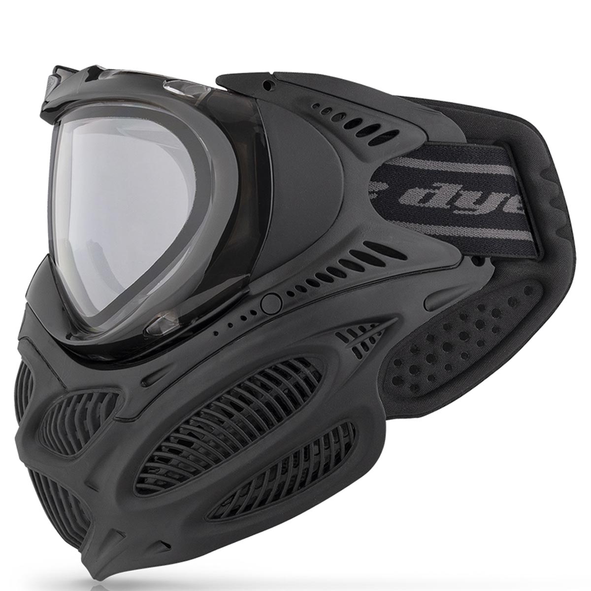 Black Dye I3 Pro Paintball Goggle Onyx on a white background