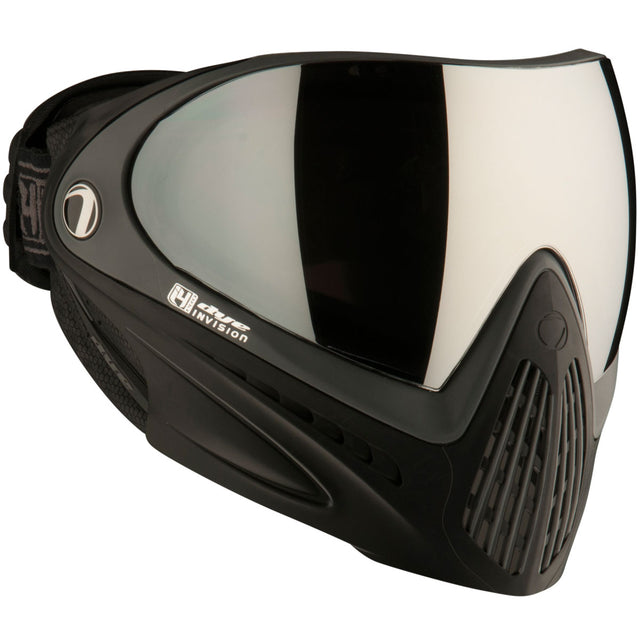 Black with silver lens Dye i4 Pro Paintball Goggle Black Grey Shadow