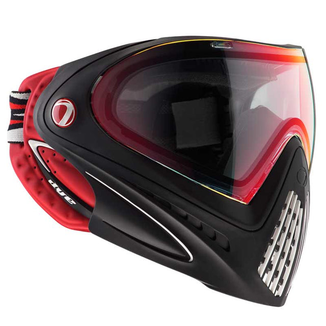 Dye I4 Thermal Paintball Goggles Dirty Bird Red Black