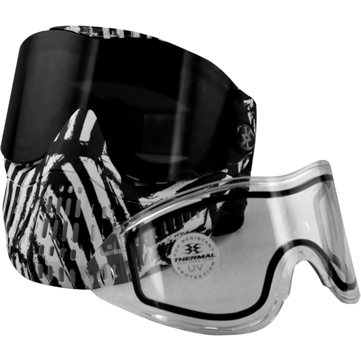 Empire E-Flex Paintball Mask LE Zebra