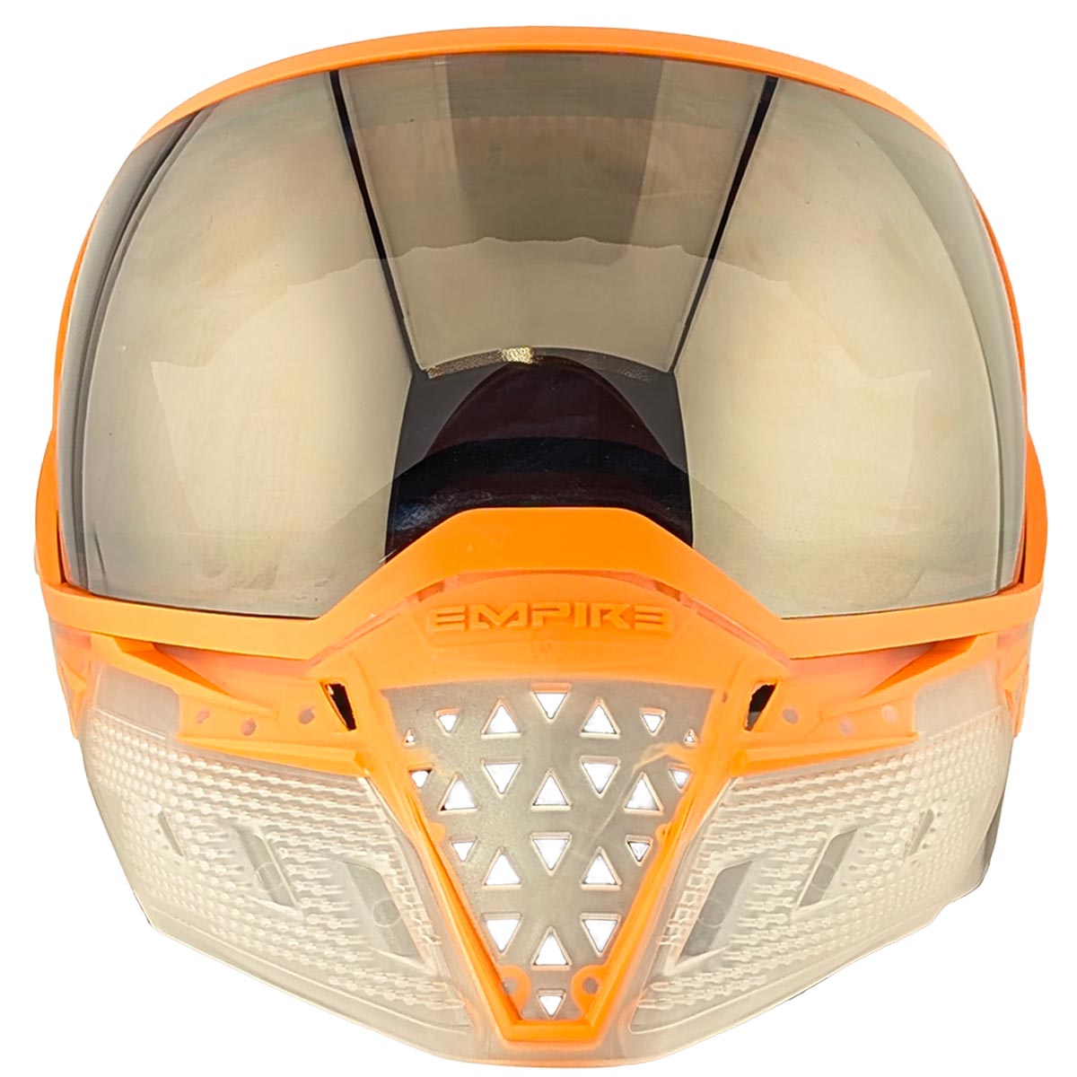Empire EVS Goggle Clear Orange Black Chrome Lens for paintball