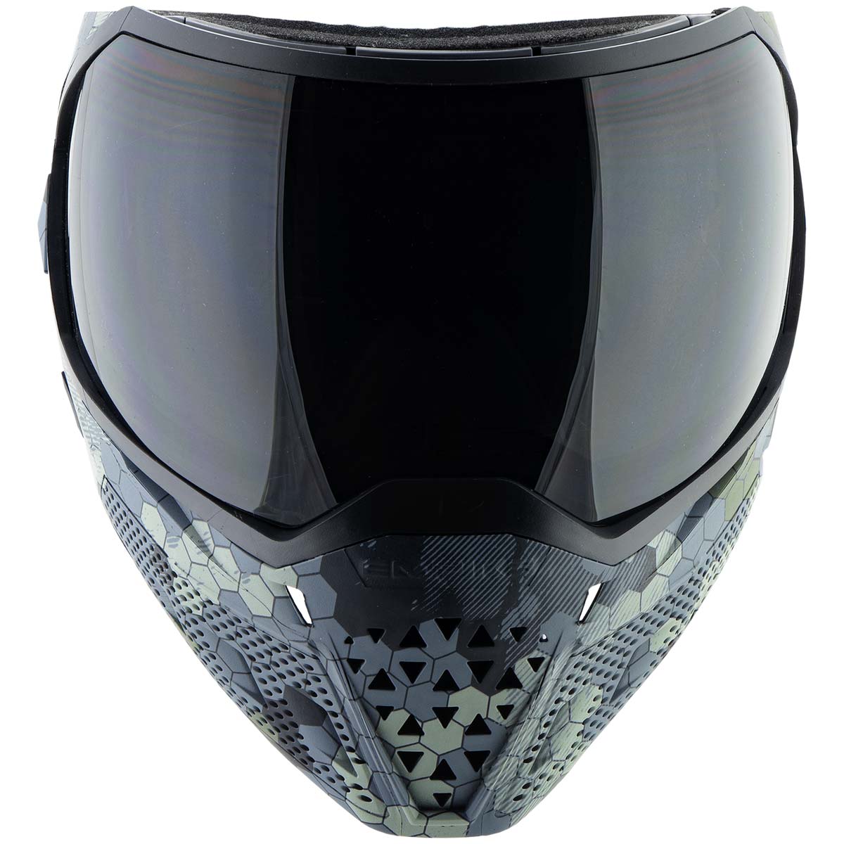 Empire EVS Paintball Mask Hex Camo Black with Extra Lens