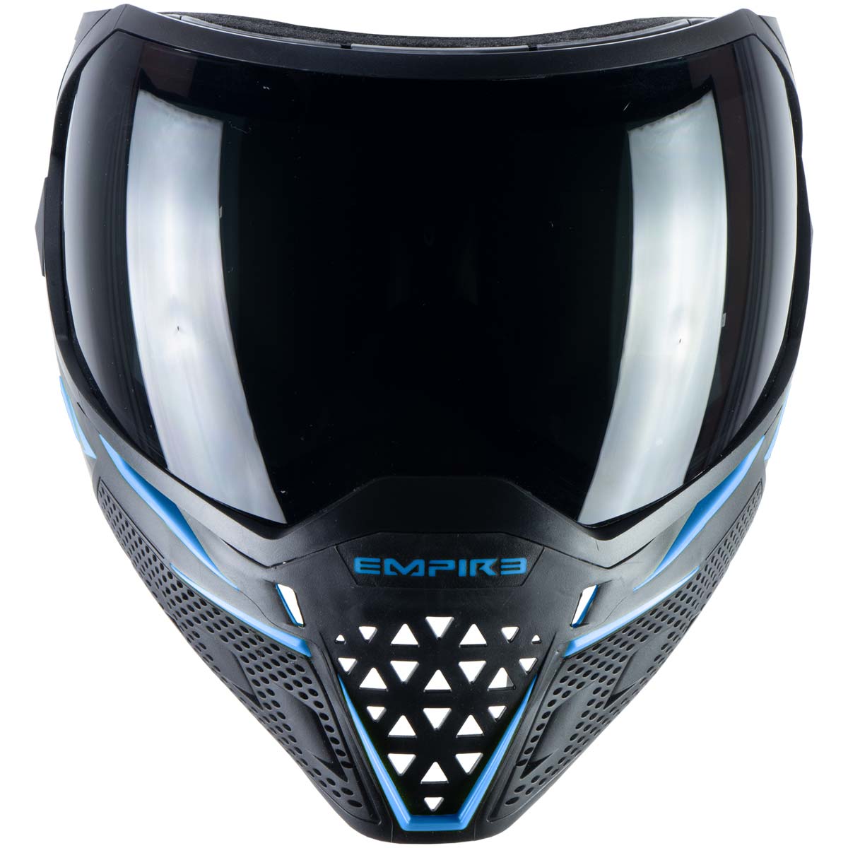 Empire EVS Paintball Mask Black Navy Blue with Extra Lens