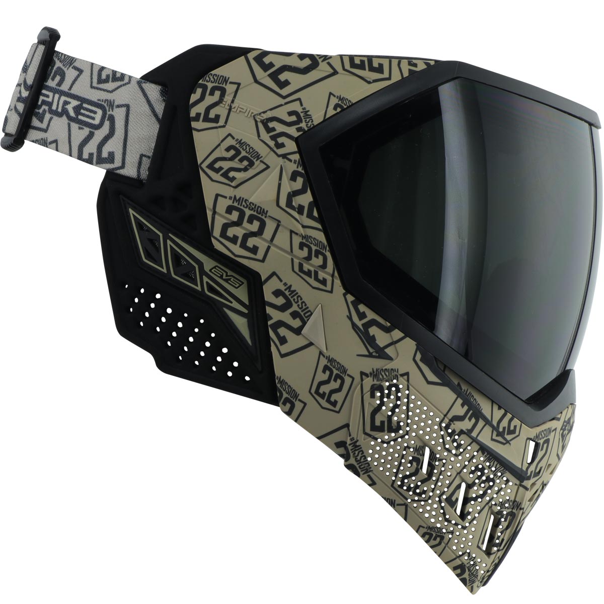 Empire EVS Paintball Mask Mission 22 With Extra Lens