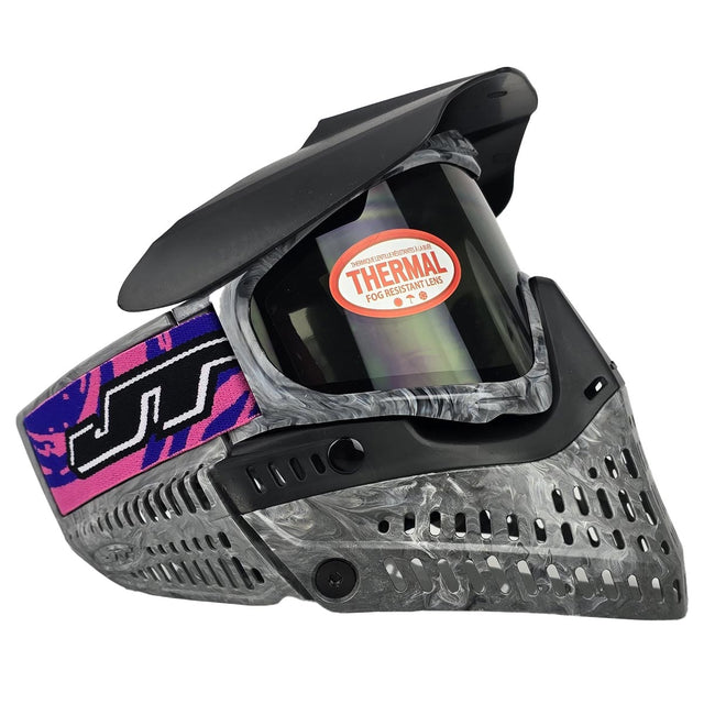 JT ProFlex Goggle LE Marble Series Home for paintball side with dark lens