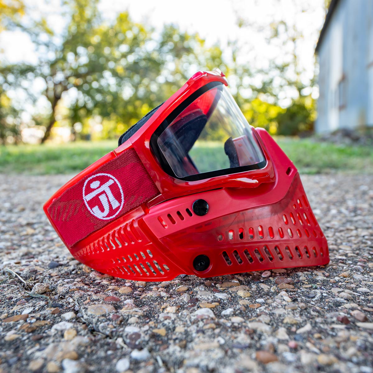 JT ProFlex Birthstone Ice July Ruby Goggle for paintball