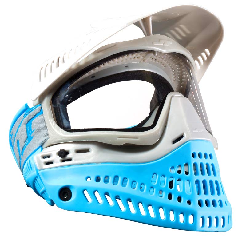 JT Spectra Proflex LE 2.0 Paintball Thermal Goggle Surfer Blue Silver