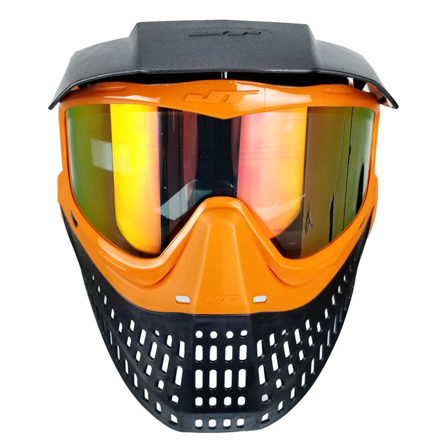 JT Proflex LE Thermal Paintball Goggles Brimstone Orange Black
