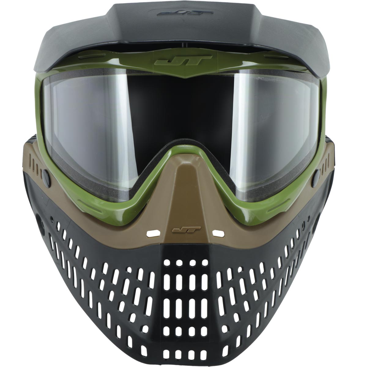 JT PROFLEX SE Paintball Goggles Olive Brown
