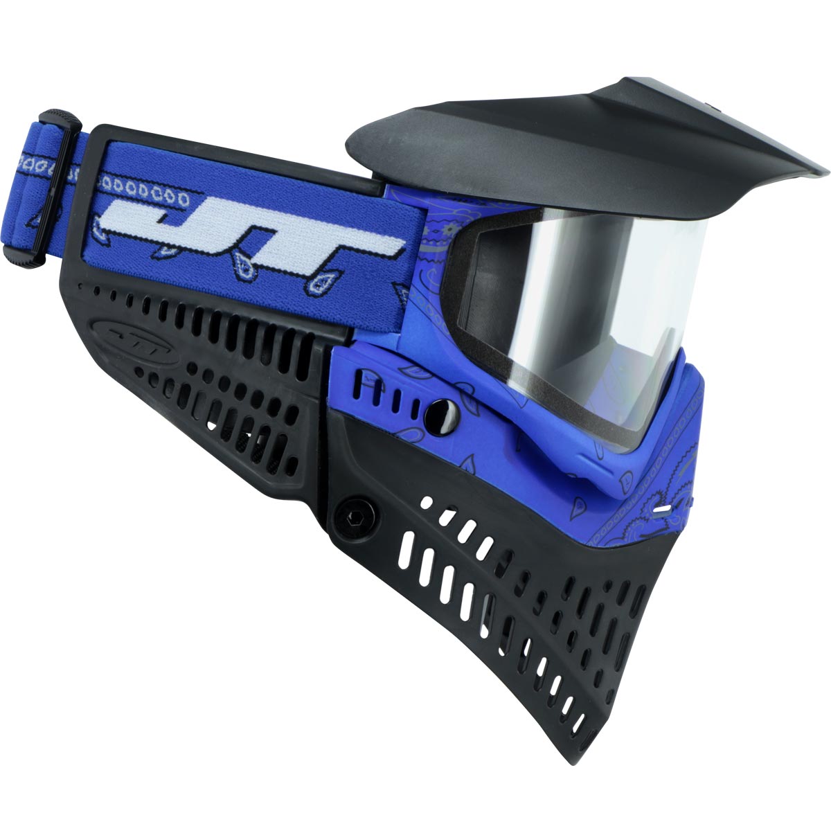 JT ProFlex Bandana Goggle LE Blue with Extra Lens