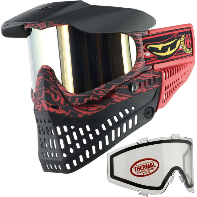 JT Proflex 40th Anniversary Goggle w Clear and Gold Lens