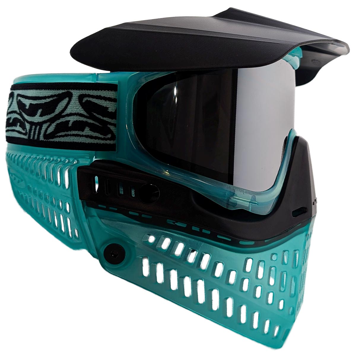 JT Proflex Teal Ice Goggle right side view