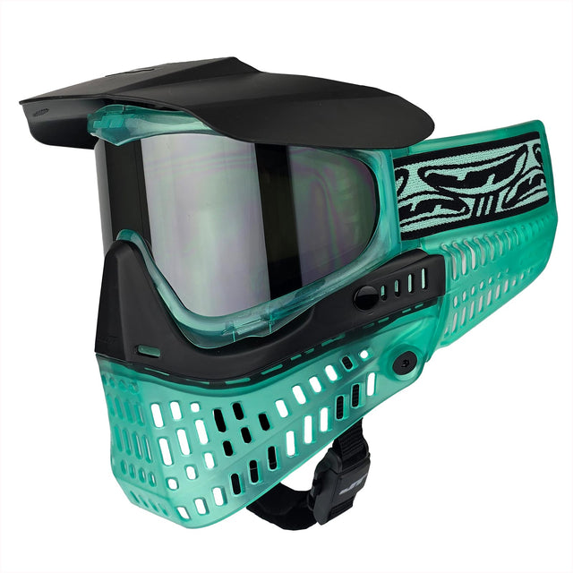 JT ProFlex Teal Ice Goggle with chrome thermal lens