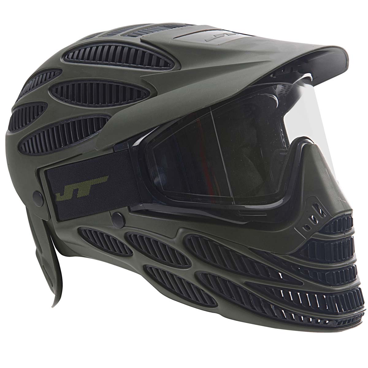 JT Flex 8 Full Cover Thermal Paintball Goggles Olive