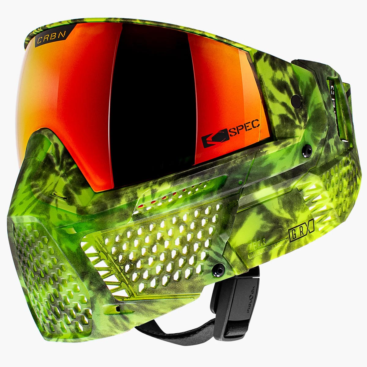 CRBN Zero GRX Goggle Tie Dye Gecko Less Coverage