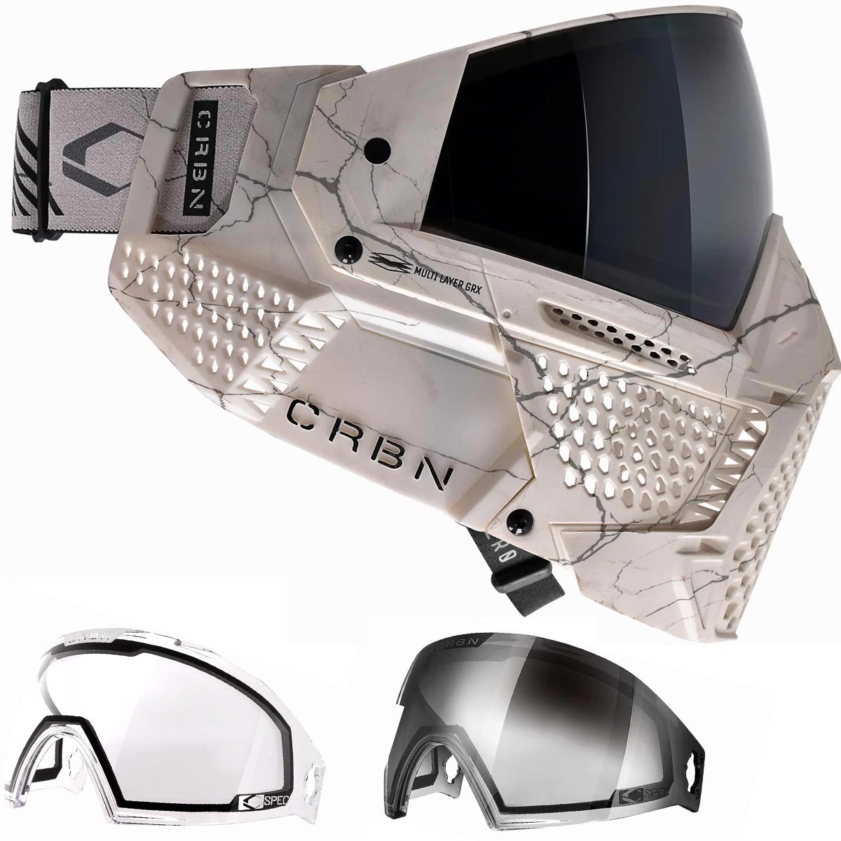 CRBN Zero GRX Goggle Fracture Bone More Coverage