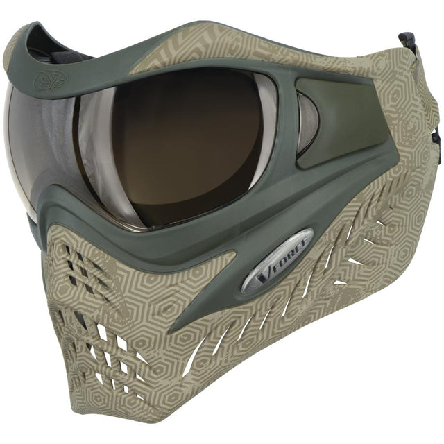 VForce Grill SE Hextreme Sand Paintball Mask w HDR and Clear Lens