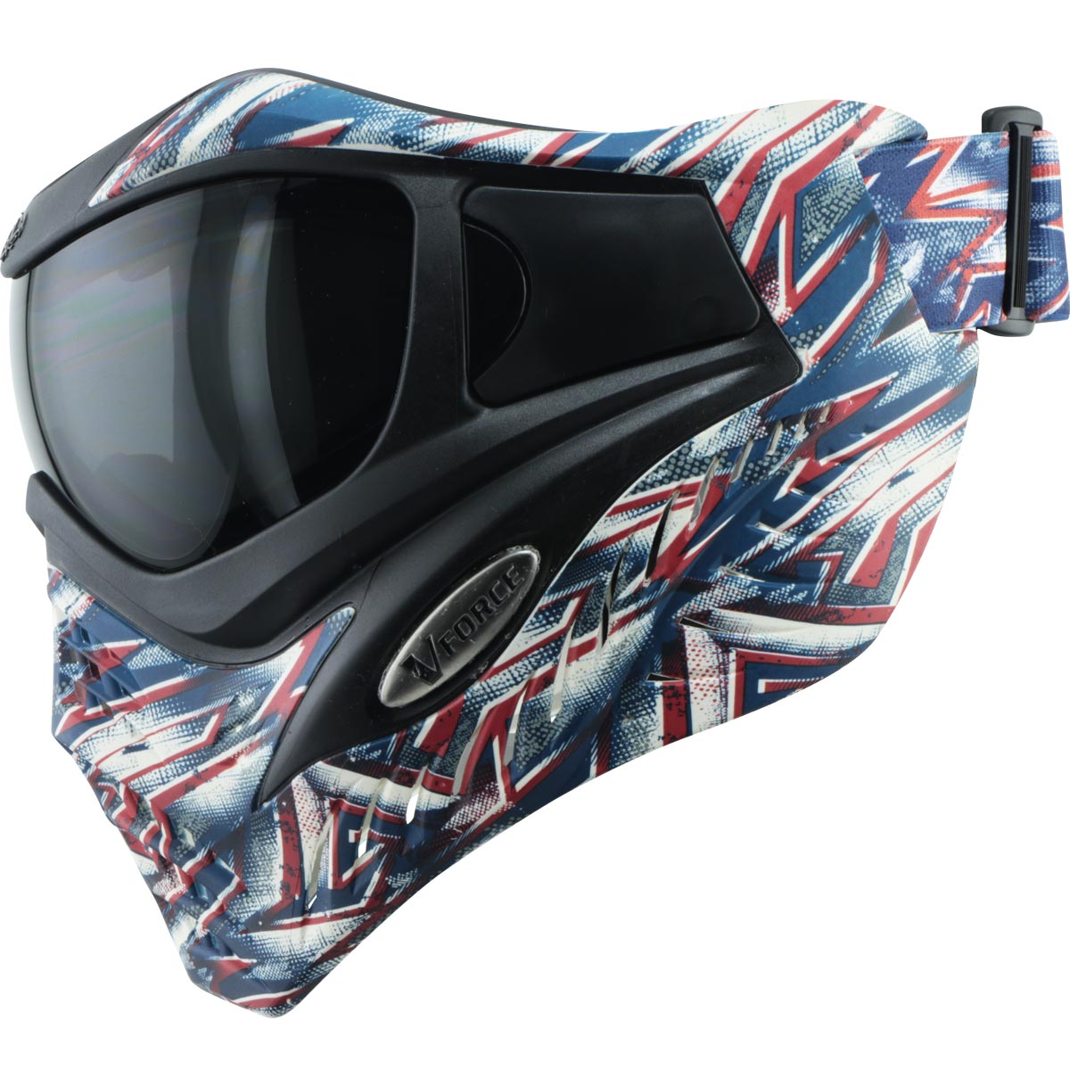 VForce Grill SE Spangled Hero Mask w Smoke and Clear Lens