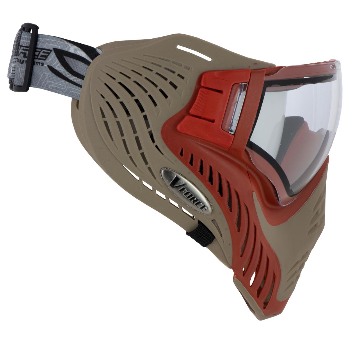 VForce Profiler Paintball Mask Thermal Red Tan