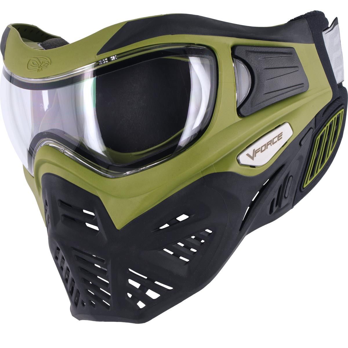 VForce Grill 2.0 Paintball Mask Crocodile Olive Black