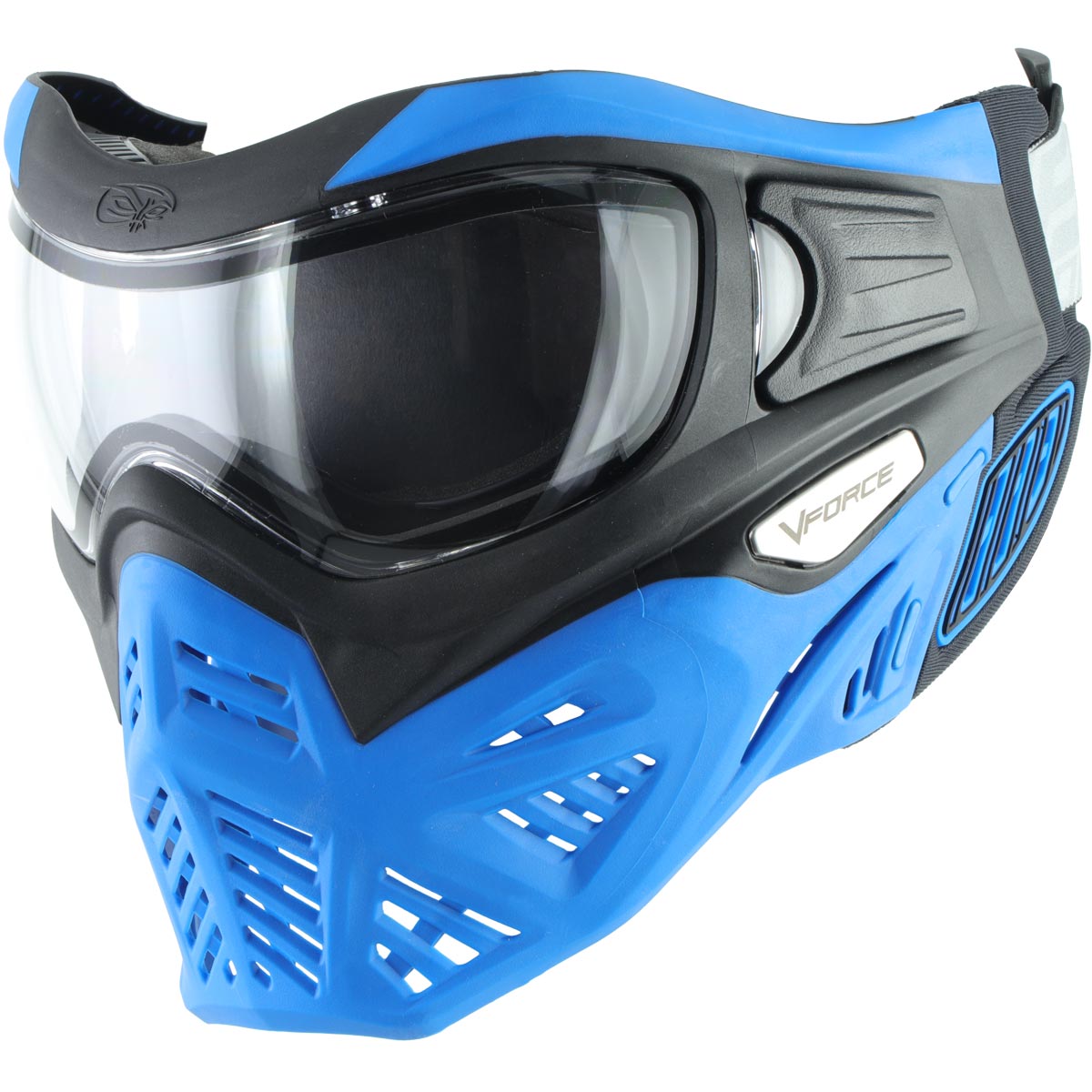 VForce Grill 2.0 Paintball Mask Azure Black Blue