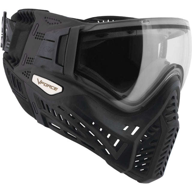 Left side angle no visor VForce Profiler 2.0 Paintball Goggle Black