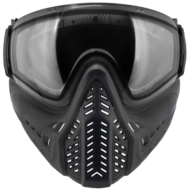 Front view VForce Profiler 2.0 Paintball Goggle Black on a white background