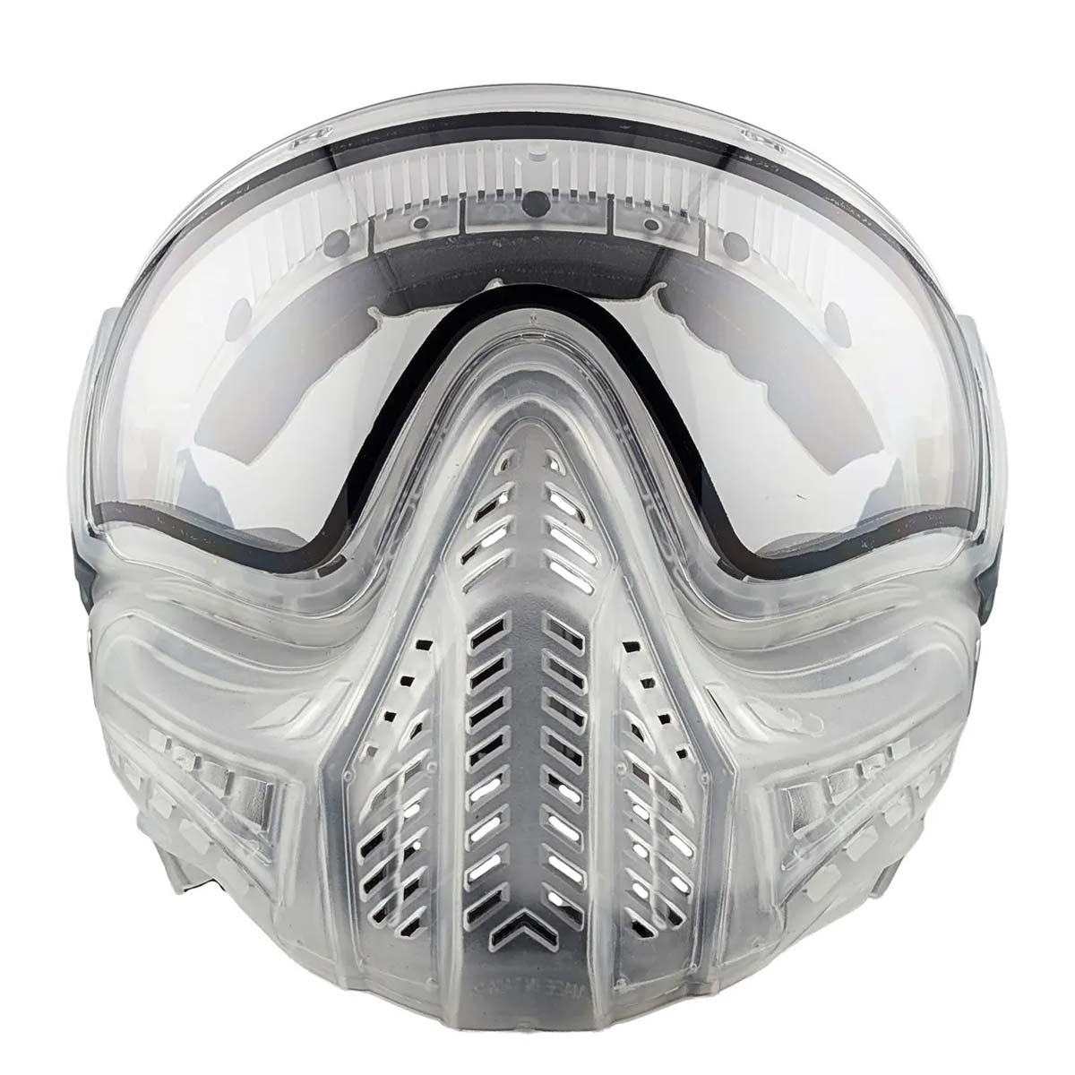 Front view VForce Profiler 2.0 Birthstone Limited Edition Paintball Goggle clear and black April Diamond