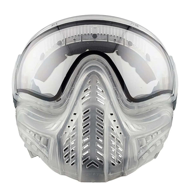 Front view VForce Profiler 2.0 Birthstone Limited Edition Paintball Goggle clear and black April Diamond