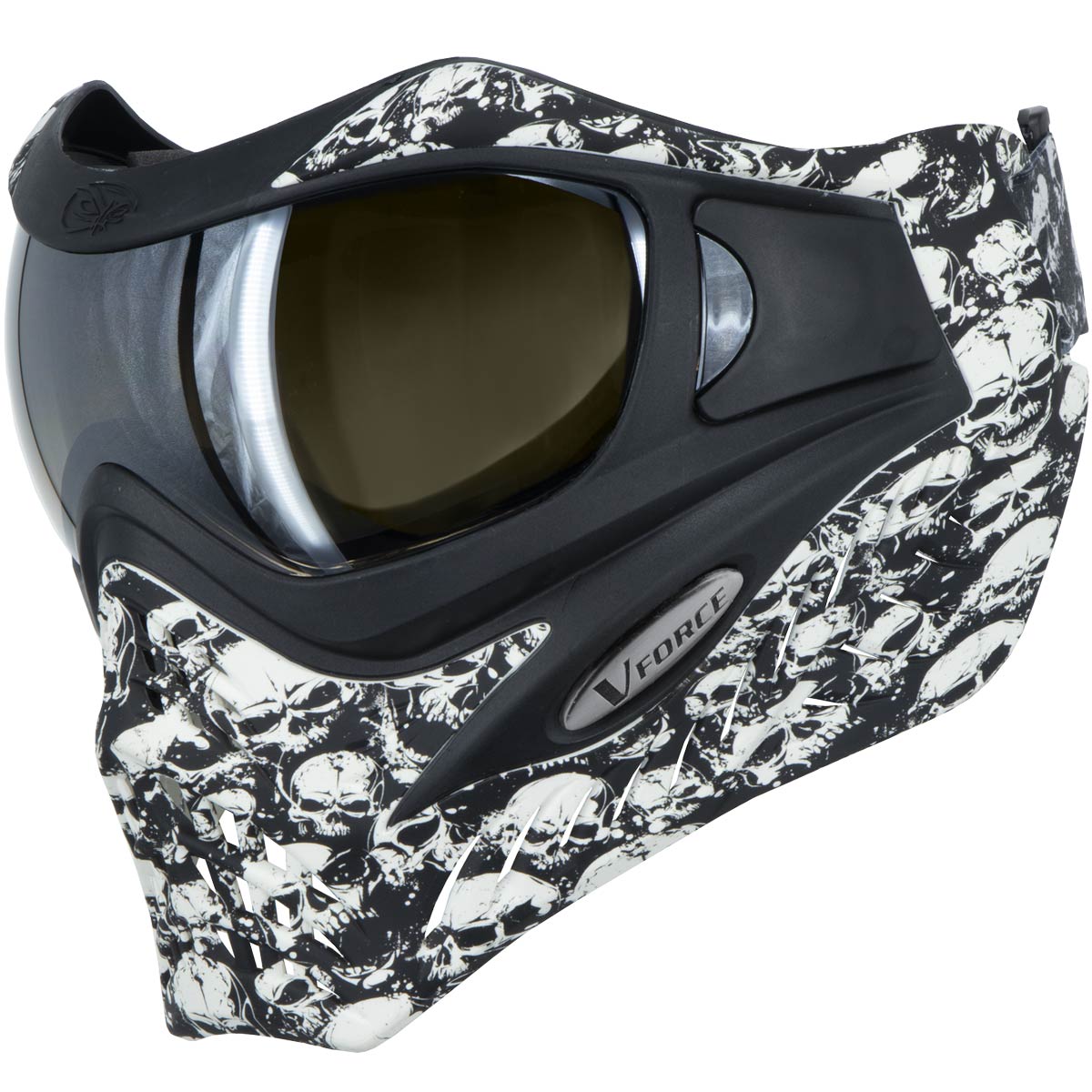 VForce Grill SE Catacomb Skull Mask w Ninja and Clear Lens