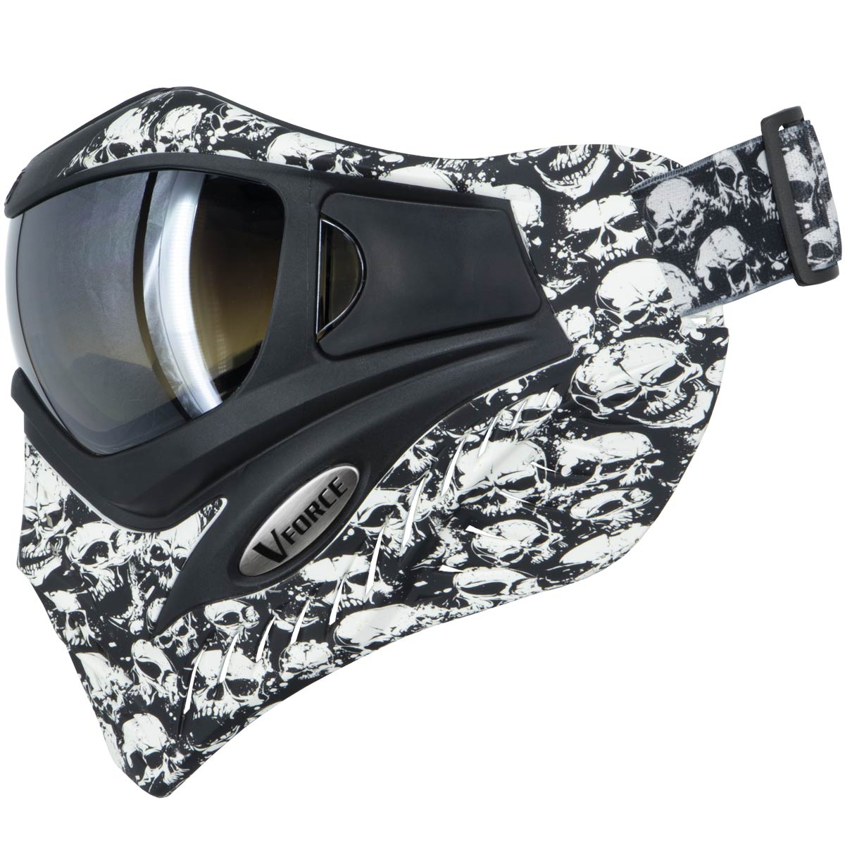 VForce Grill SE Catacomb Skull Mask w Ninja and Clear Lens