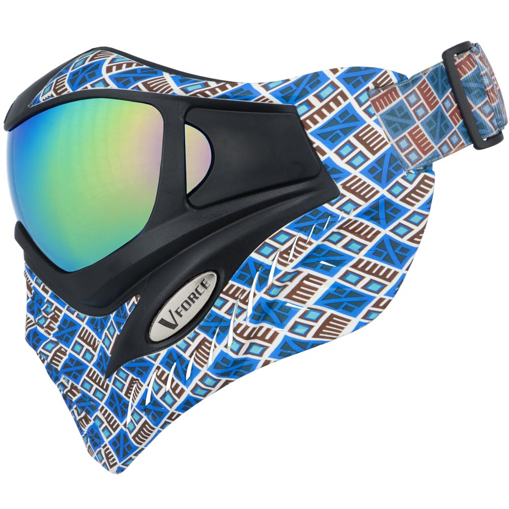 VForce Grill SE Inca Paintball Mask w HDR and Clear Lens