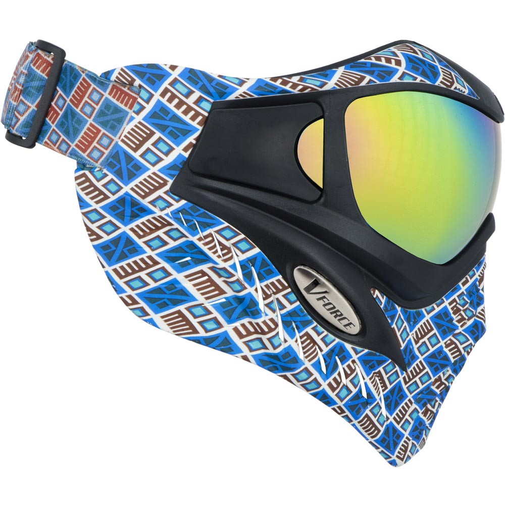VForce Grill SE Inca Paintball Mask w HDR and Clear Lens