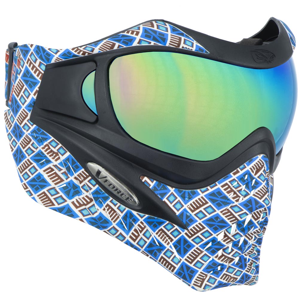 VForce Grill SE Inca Paintball Mask w HDR and Clear Lens