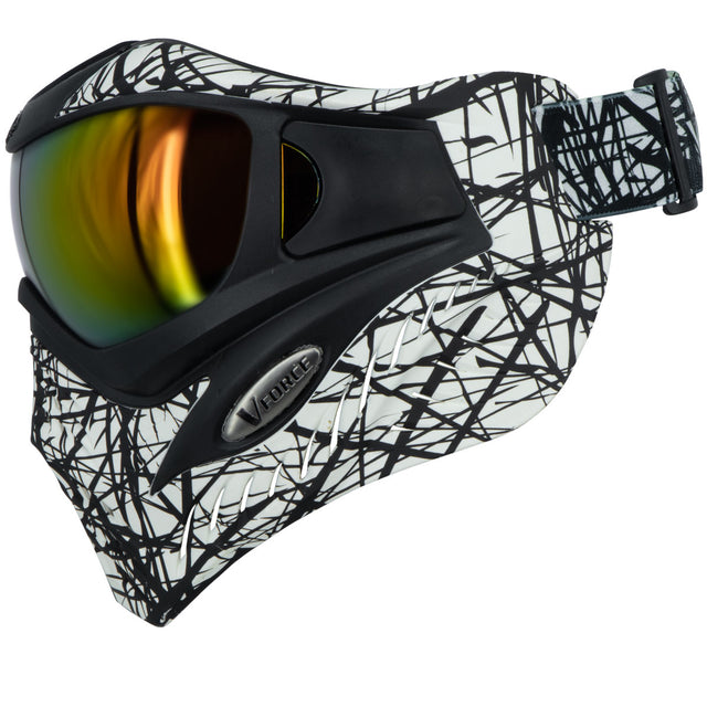 VForce Grill SE Webbing Mask w Metamorph and Clear Lens