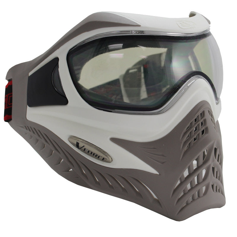 VForce Grill Paintball Mask SC Thermal White/Taupe