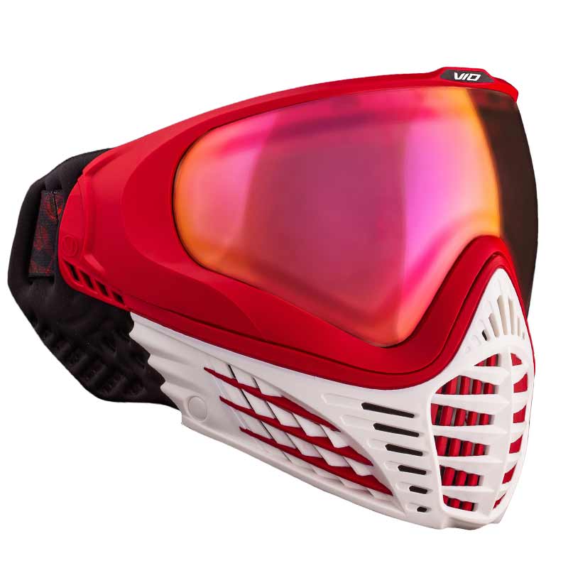 Virtue VIO Contour Thermal Paintball Goggle - White Fire