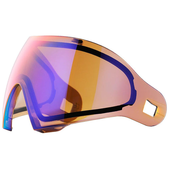 red purple Dye I4 I5 Thermal Goggle Lens Dyetanium Prismic on a white background