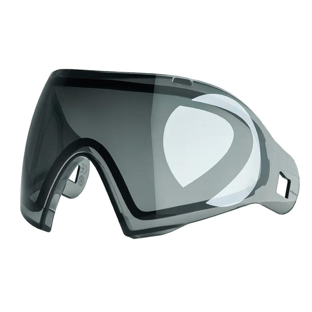 Dye i4 i5 Thermal Goggle Lens Dyetanium 2D Smoke Chrome with logo on a white background