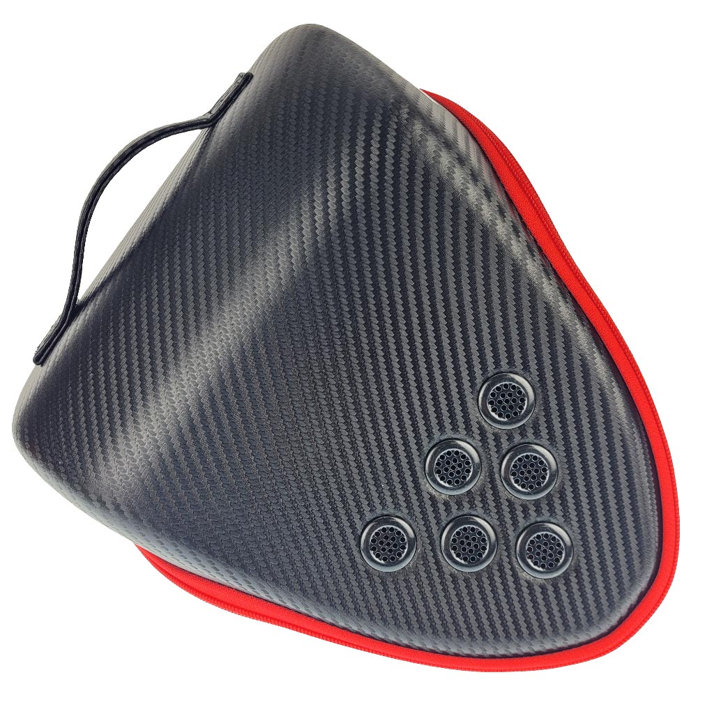Empire Goggle Case Black Red